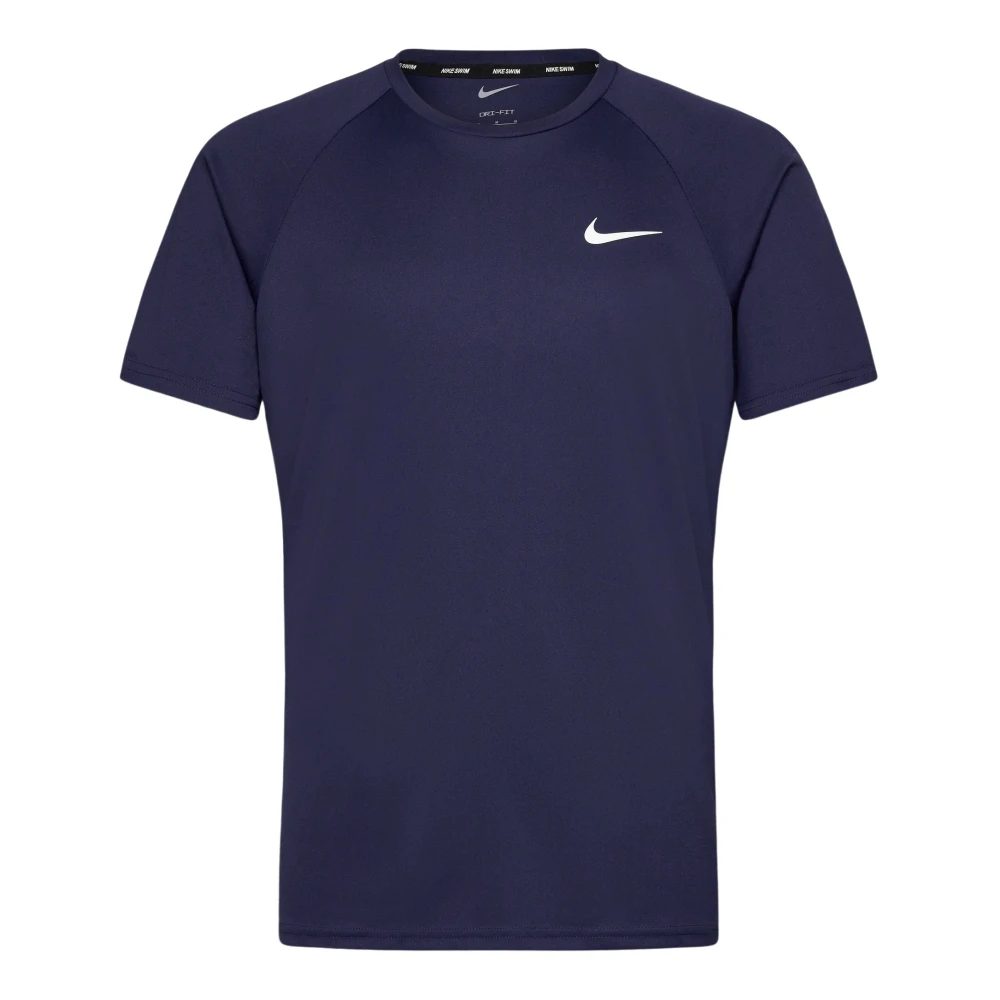 Nike Men's Blue Swim T-Shirt Hydrogu
