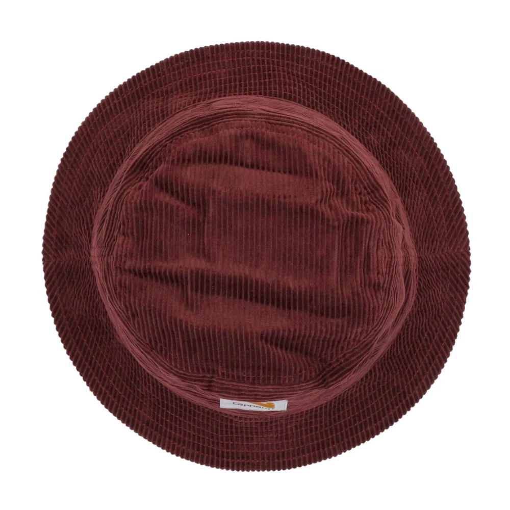 Carhartt WIP Velvet Fisherman Bucket Hat voor mannen Brown Unisex