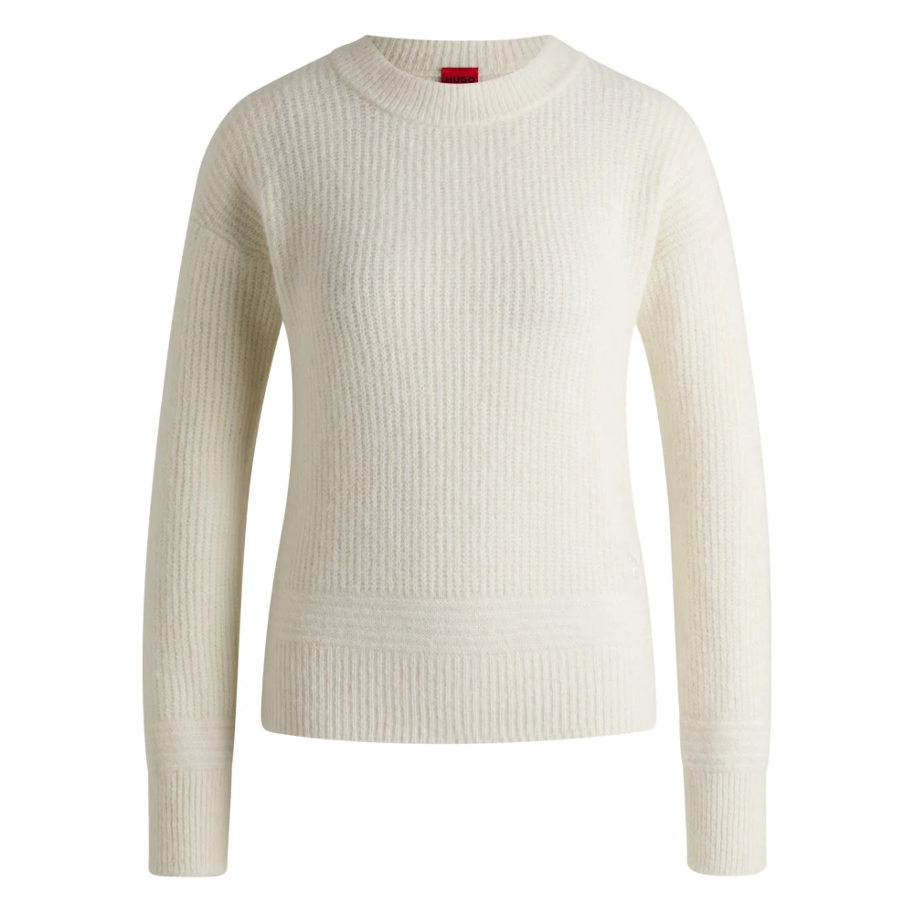 Knitwear > Round-neck Knitwear - - Hugo Boss - Modalova