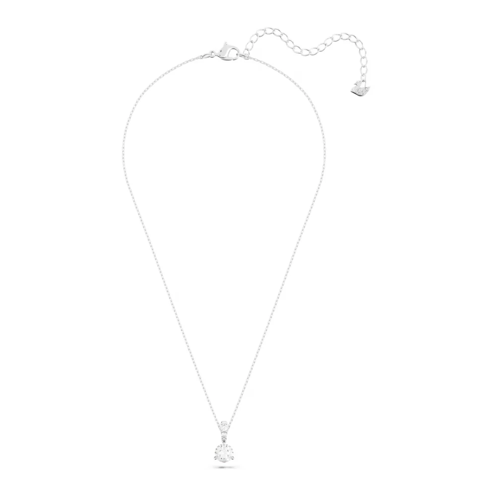 Swarovski Vrouw Grijs Accessoires Dames, One Size, Kristallen Hanger Ketting