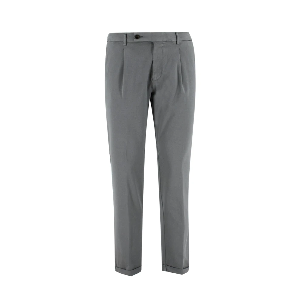 Berwich Slim-fit Trousers Gray Heren
