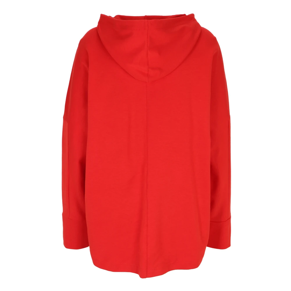 Doris S Smile hoodie Red Dames