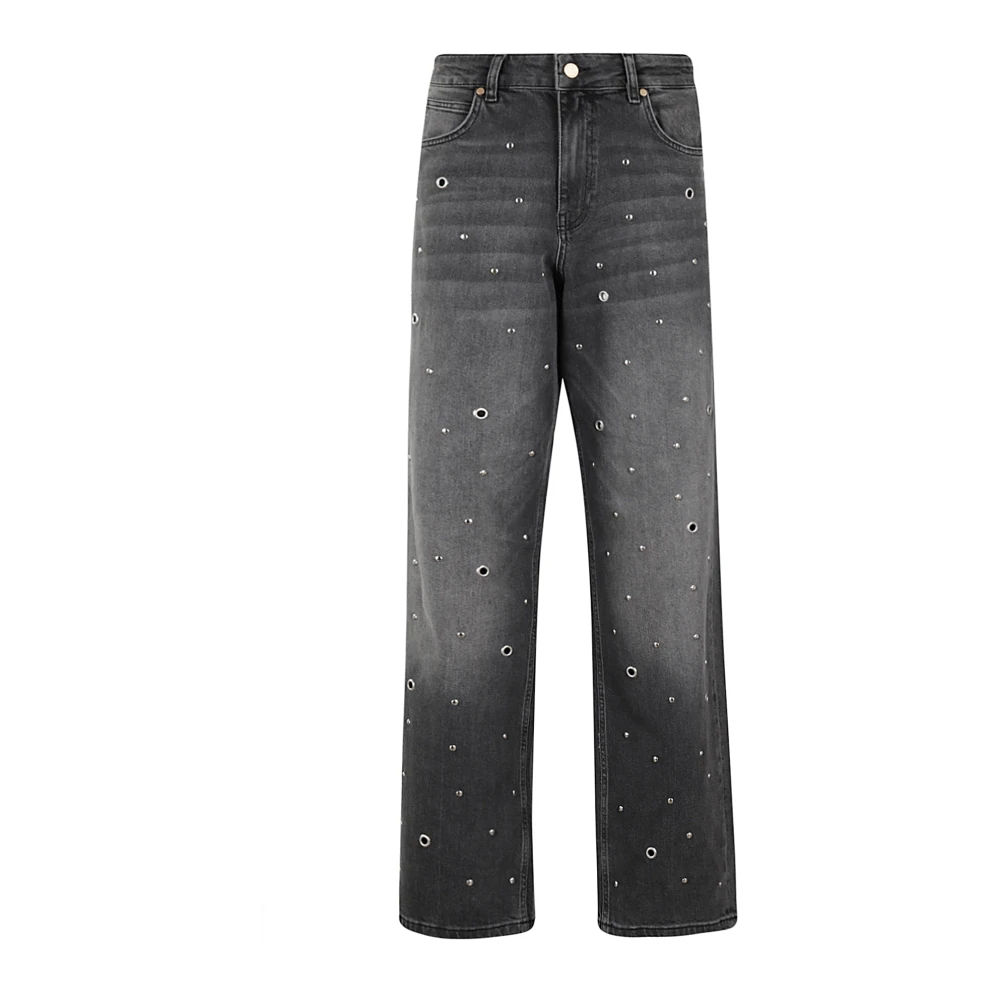 Essentiel Antwerp Eyelet Jeans voor stijlvolle outfits Gray Dames