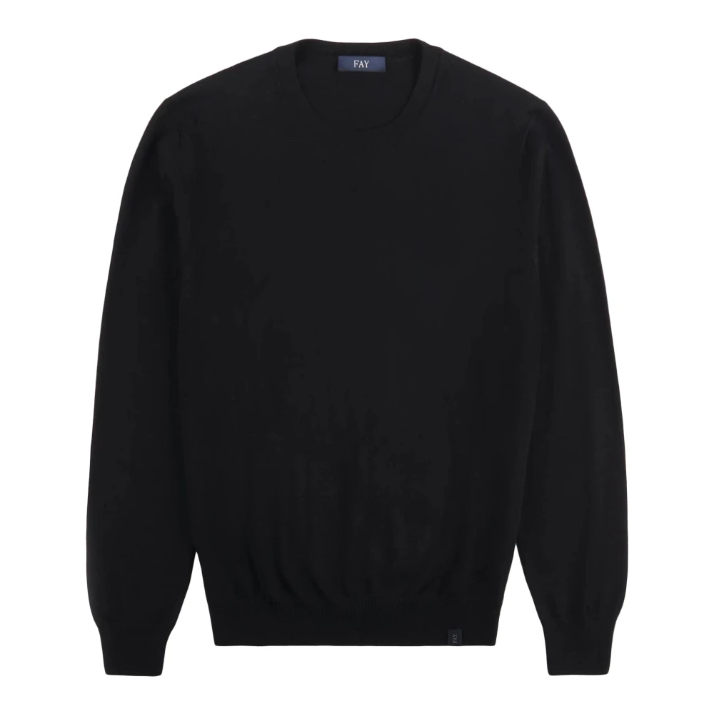 Knitwear > Round-neck Knitwear - - Fay - Modalova