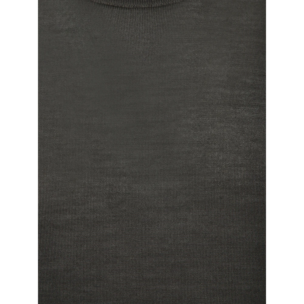 Dell'oglio Groene Gebreide Kleding voor Mannen Aw24 Green Heren