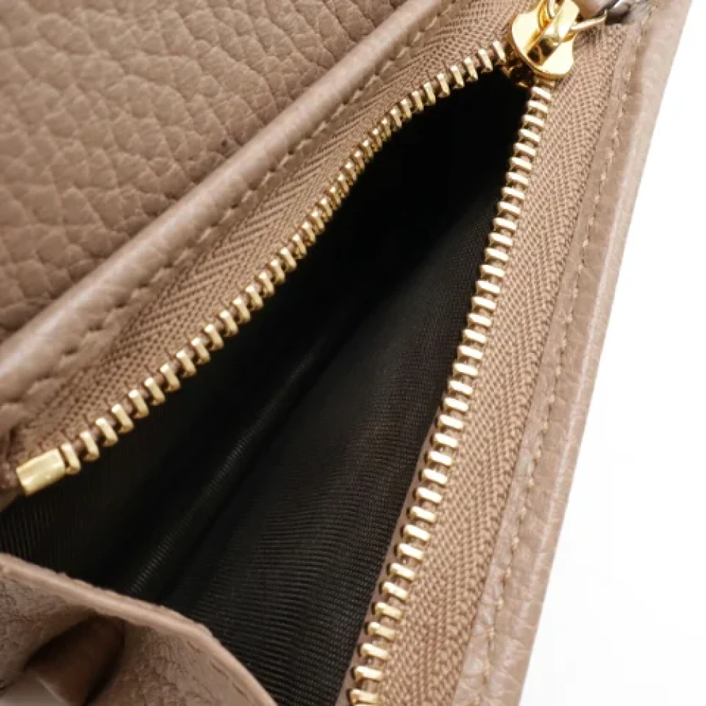 Gucci Vintage Pre-owned Canvas wallets Beige Dames