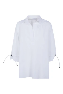 Adorini Cotton Popeline Oversized Skjorta