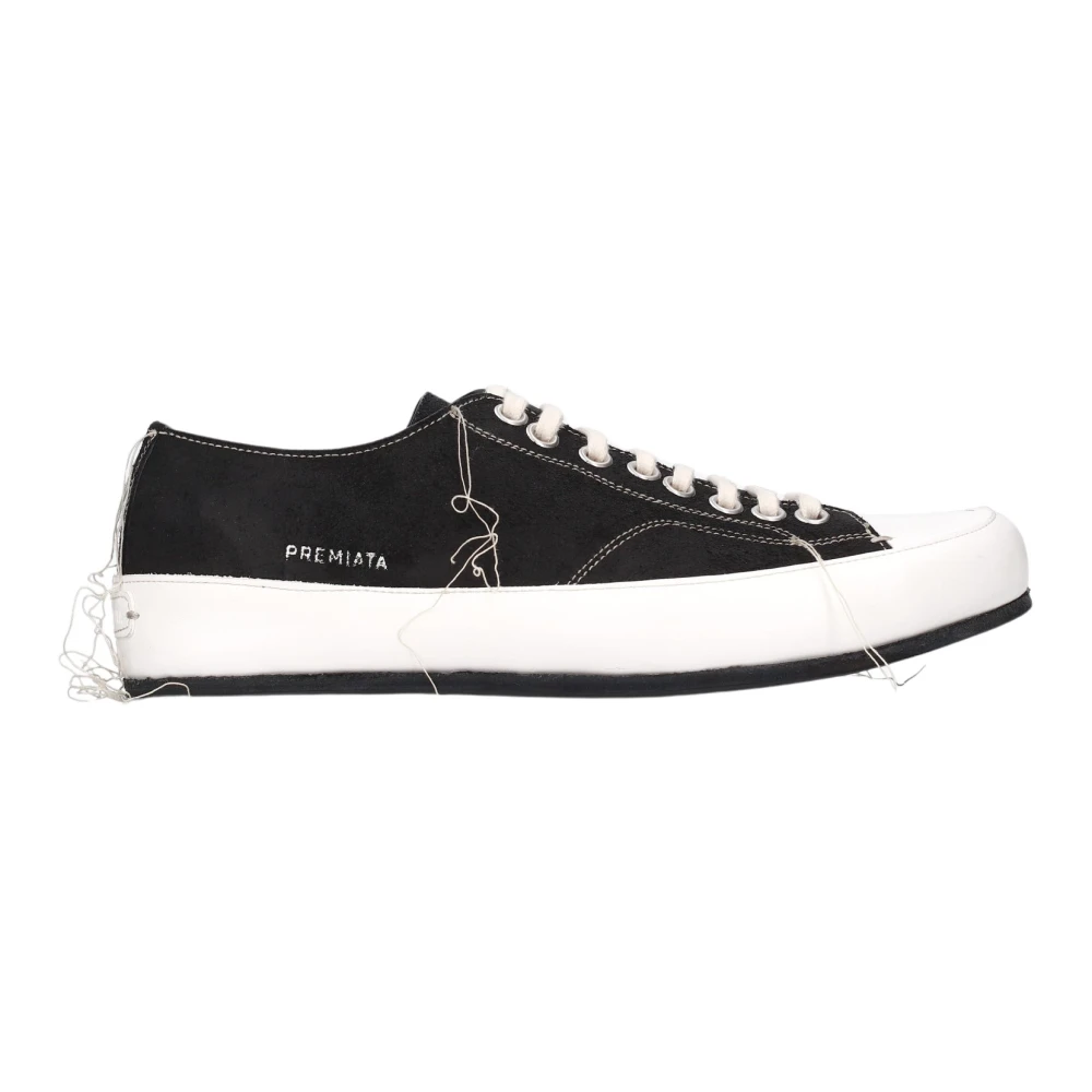Premiata Mark Canvas Sneakers Heren Schoenen Zwart