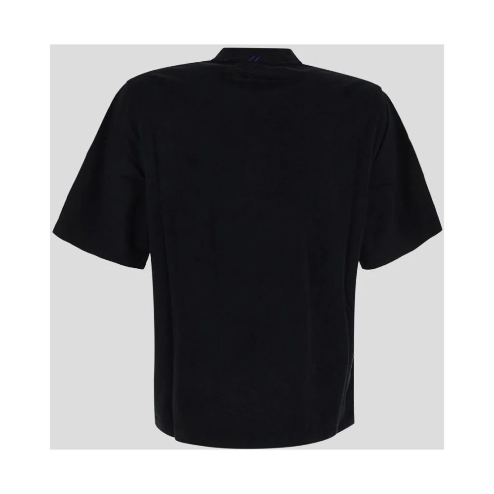 Burberry Klassieke Katoenen T-shirt Black Heren