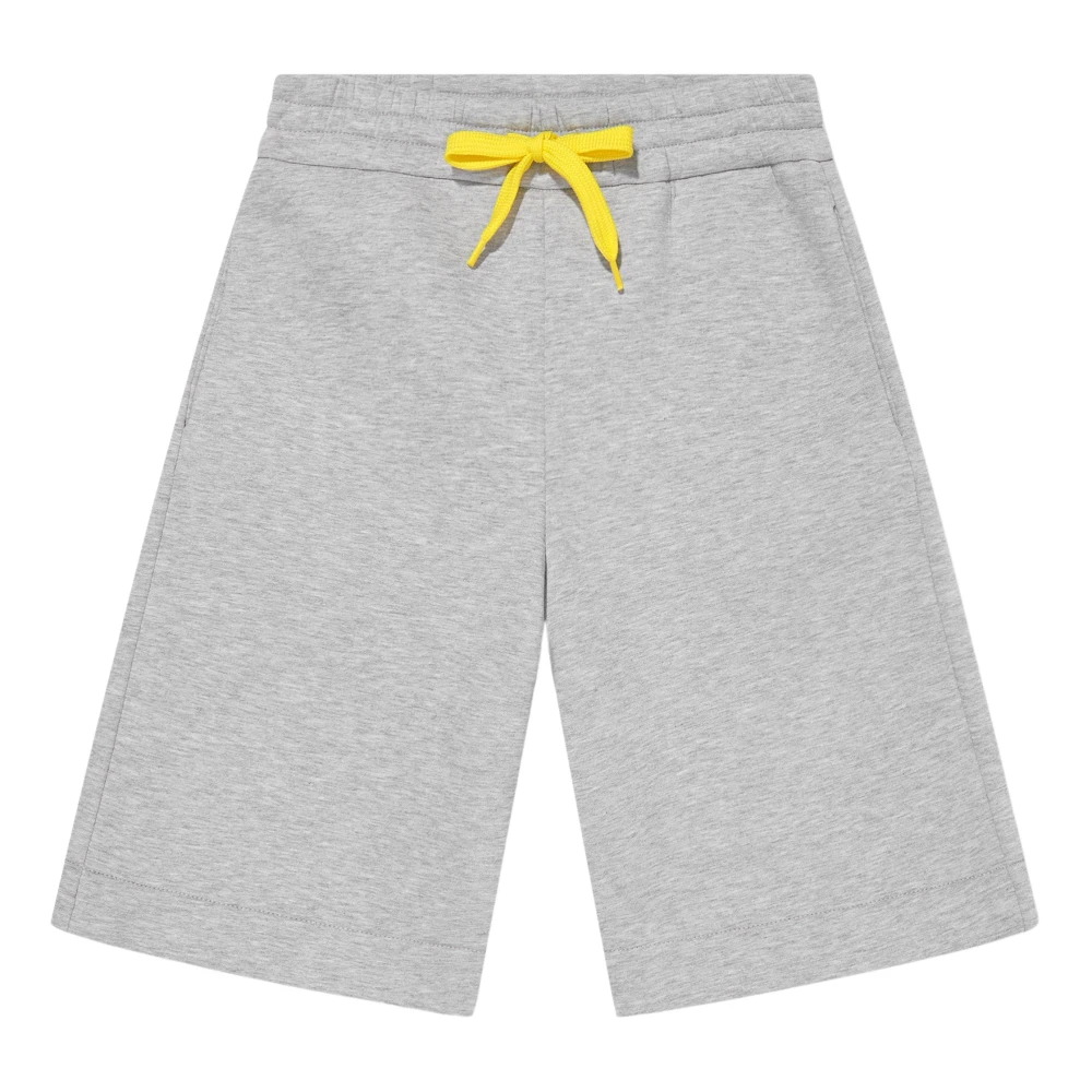 Fendi Boys Gray Shorts, 6 Y, Logo Bermuda Shorts