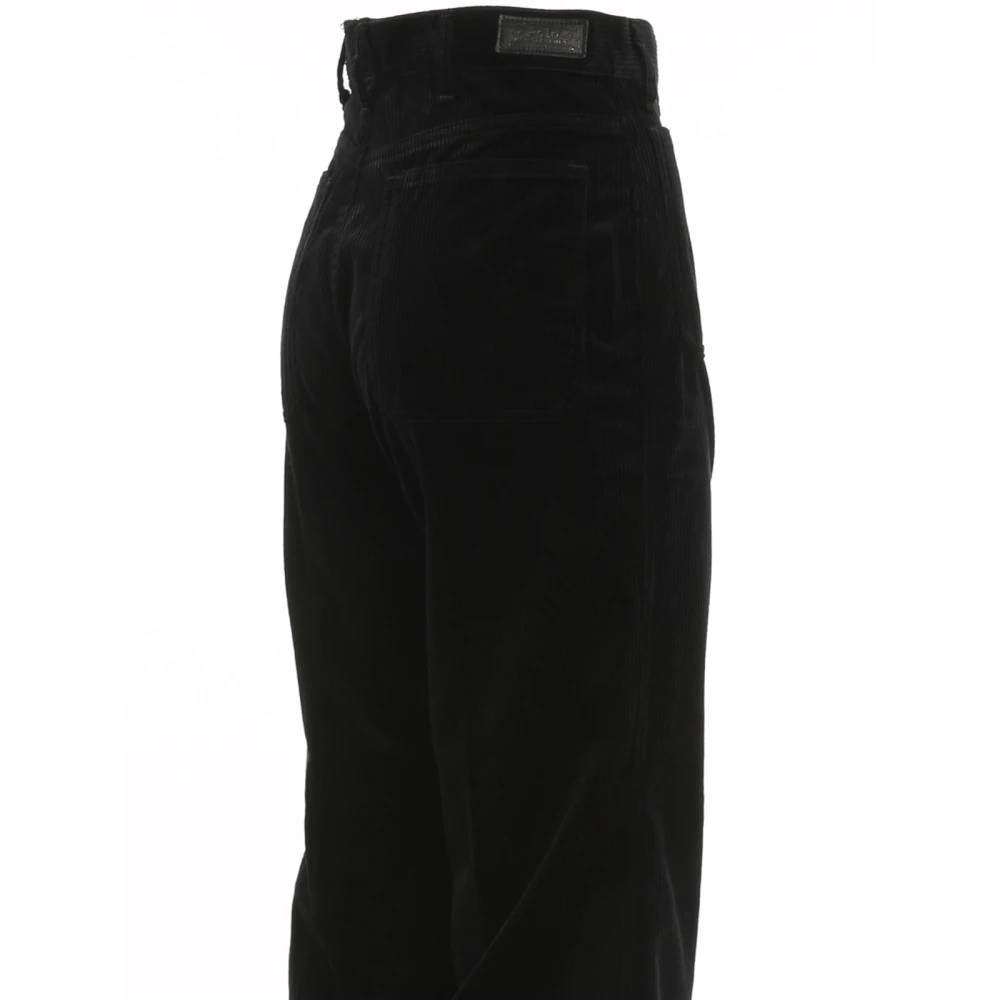 Ralph Lauren Flat Front Broek Black Dames