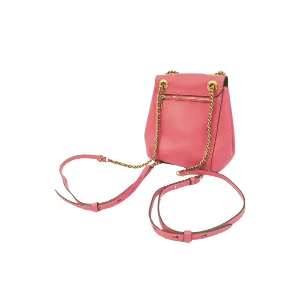 Coach Pre-owned Leather backpacks Pink Dames