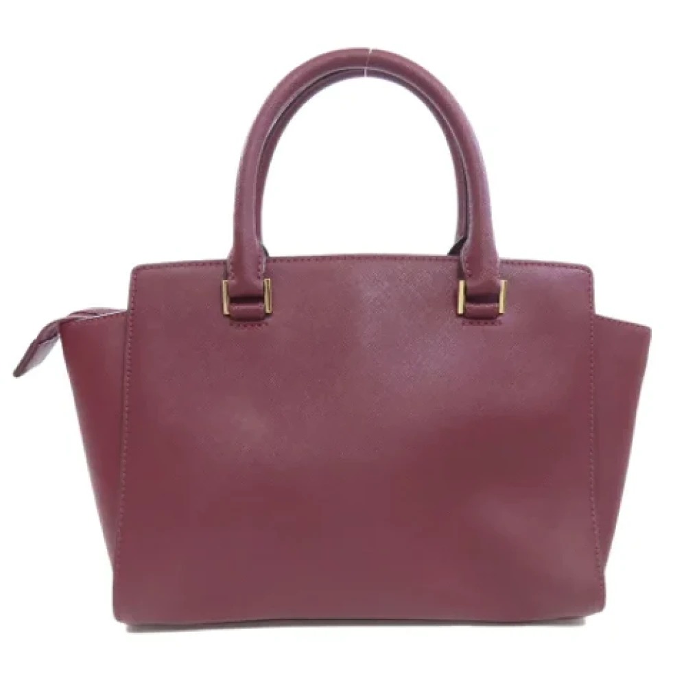 Michael Kors Pre-owned Fabric handbags Purple Dames