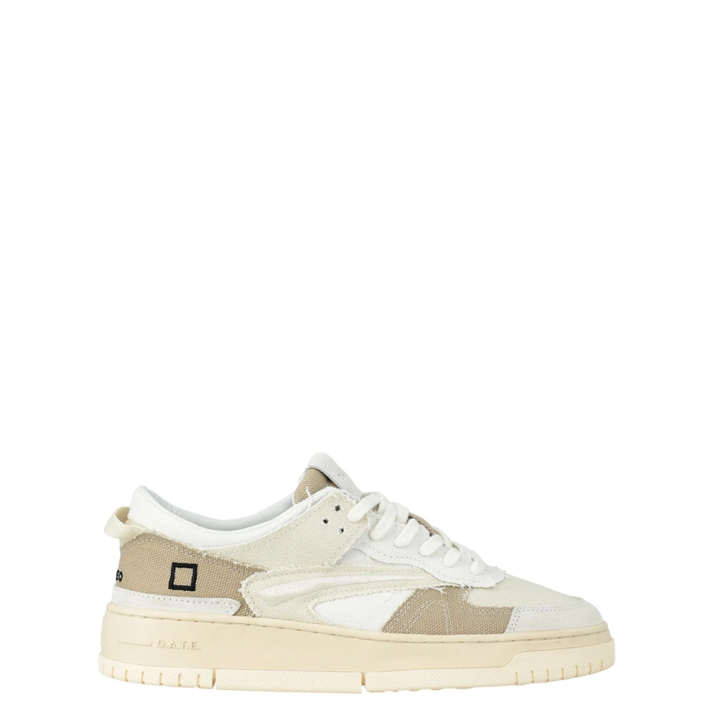 D.a.t.e. Uomo Beige Scarpe, 42 Eu, New,