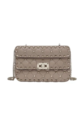 Small Nappa Rockstud Spike Bag