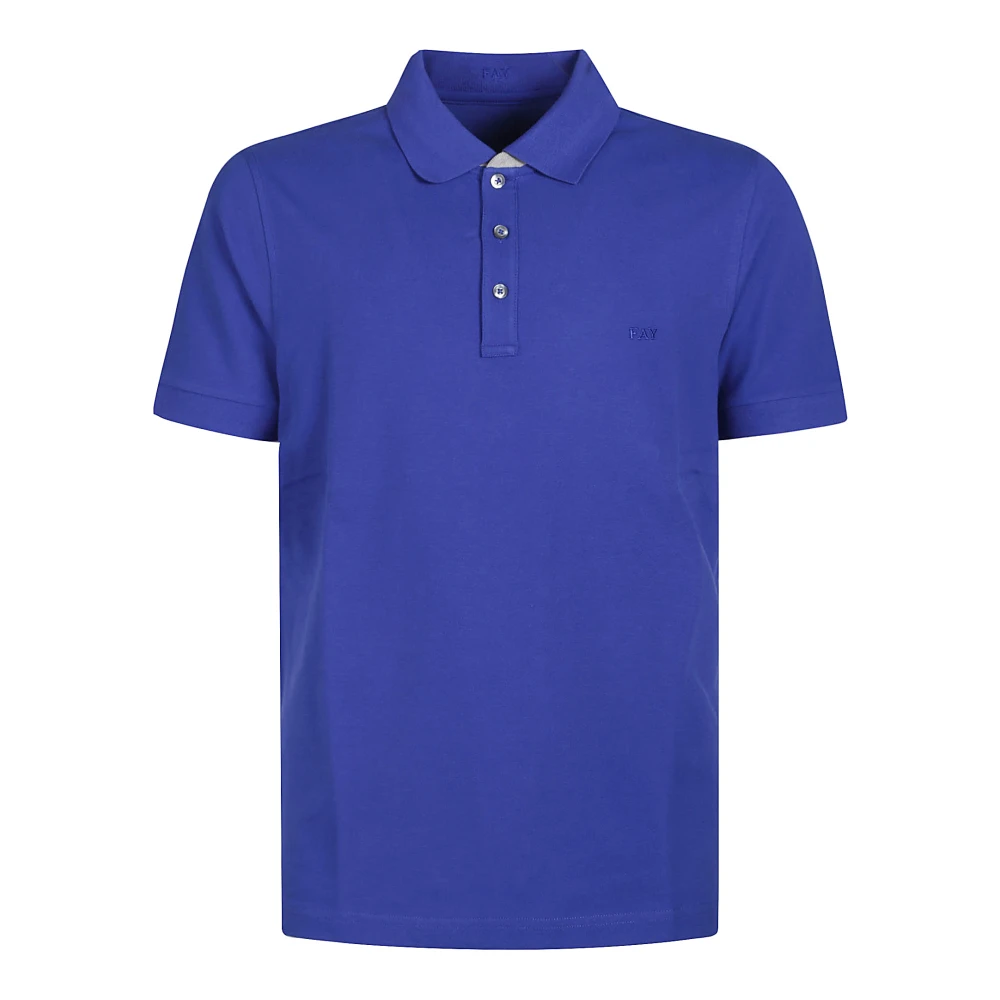 Fay - Tops > Polo Shirts - Blue - Fay - Modalova