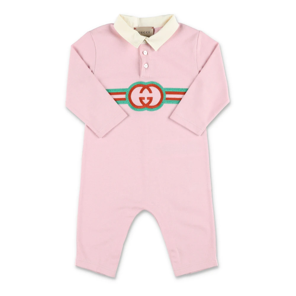 Gucci Interlocking G Jumpsuit Pink, Flicka