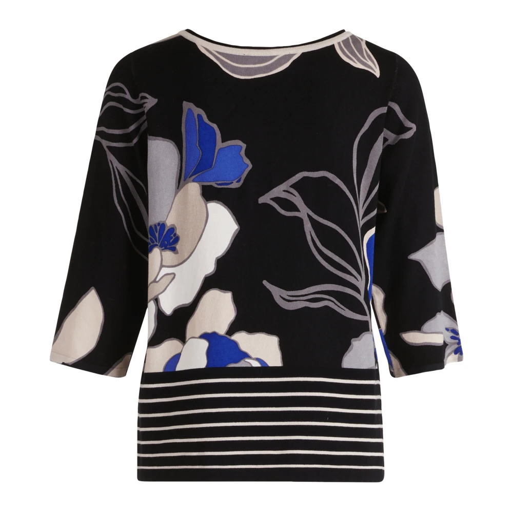 Betty Barclay Bloemen Fijngebreide Trui Multicolor Dames