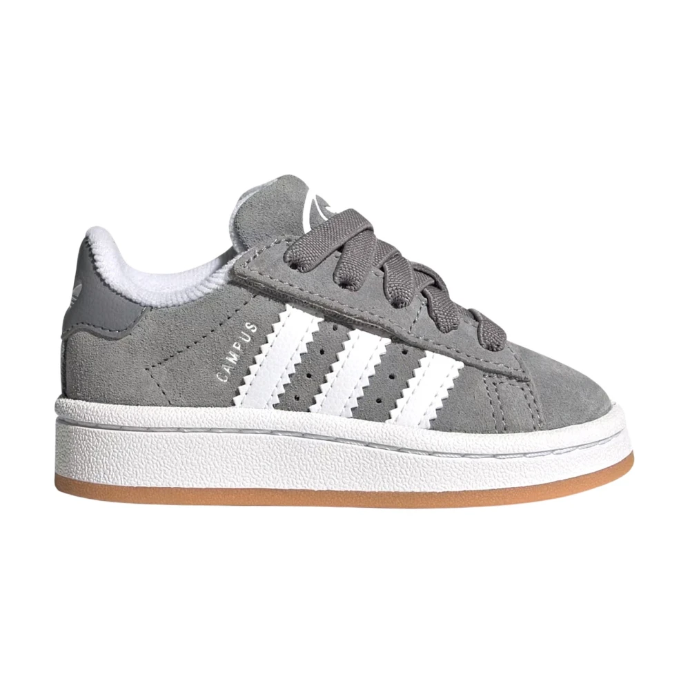 Adidas Campus Sneaker Barn Mocka Läder Gray, Unisex