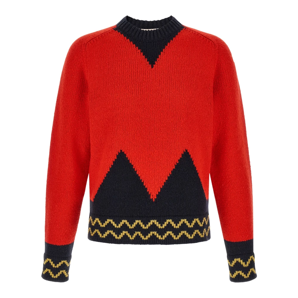 Marni Uomo Rosso Maglie, M, New,
