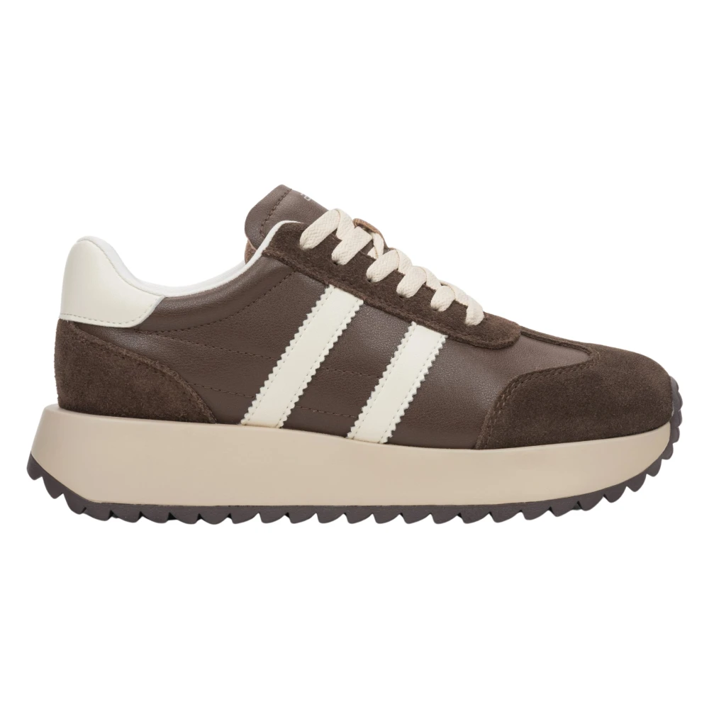Estro Brown Sneakers, Female, 6 Uk, Es8 Low-Top Trainers