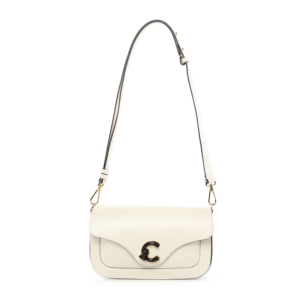 Coccinelle Women's White Shoulder Bags, One Size, C-Me Shoulder Bag