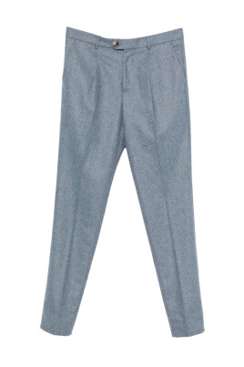 pantalon-bleu-a-plis-devant-coupe-droite