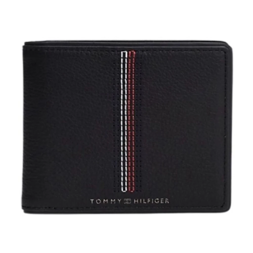 Tommy Hilfiger Heren Casual Portemonnee met Muntvak Black Heren