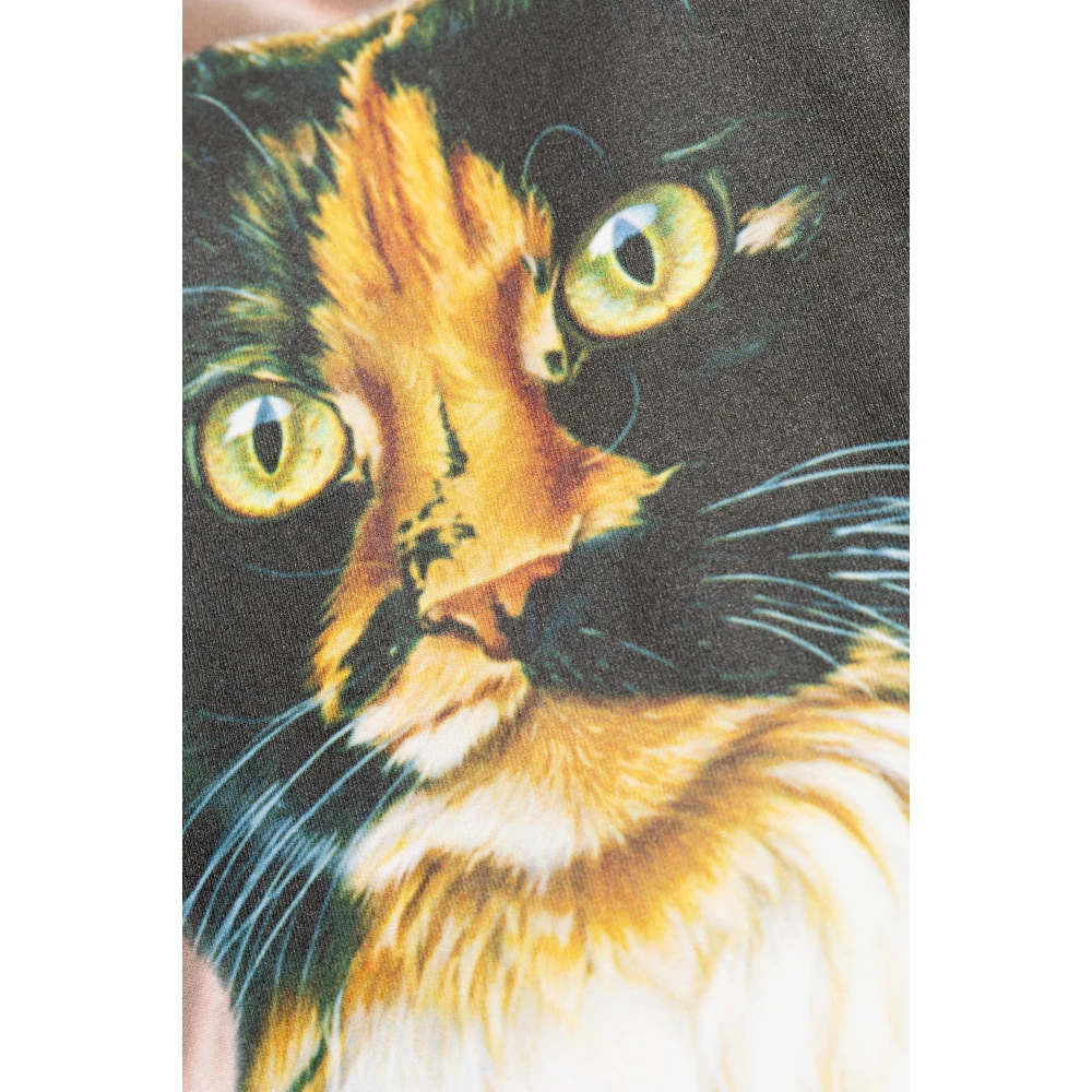 JW Anderson T-shirt met print Brown Dames