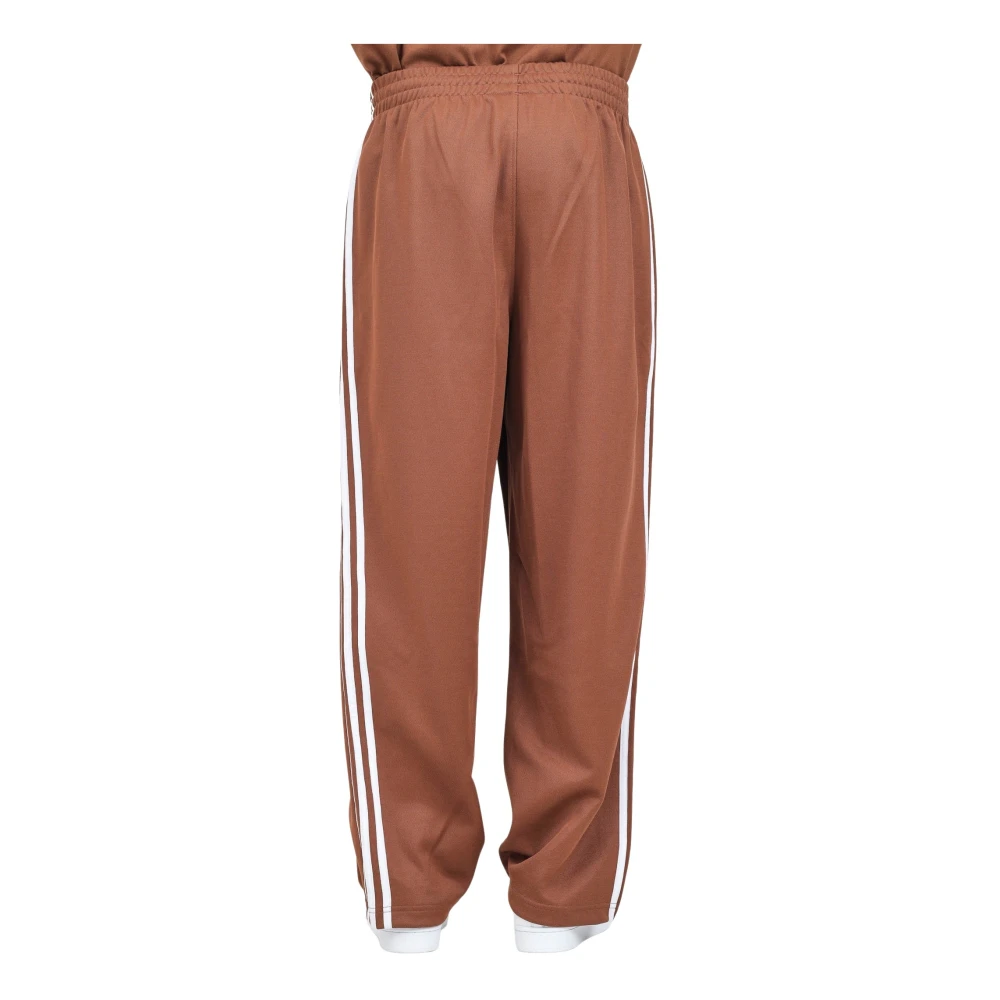 adidas Originals Bruine Baggy Fit Firebird Sportieve Broek Brown Heren