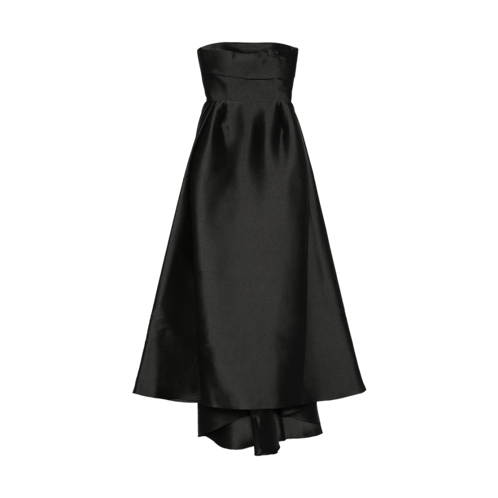 ワンピース SOLACE LONDON Women Mid Skirts OS42008 BLACK Black CHARO MAXI DRESS #BLACK - SOLACE LONDON Dress OS42008