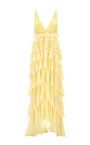 robe-jaune-en-georgette-avec-dentelle-et-cristaux