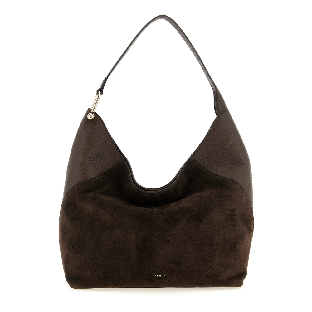 Furla Mujer Marrón - Bolso De Hombro Grande Lara - Bags - One Size - Bolso De Hombro Grande Lara