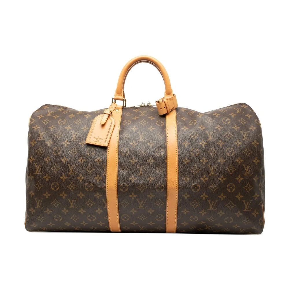 Louis Vuitton Vintage Women's Brown Pre-Owned Travel Bag