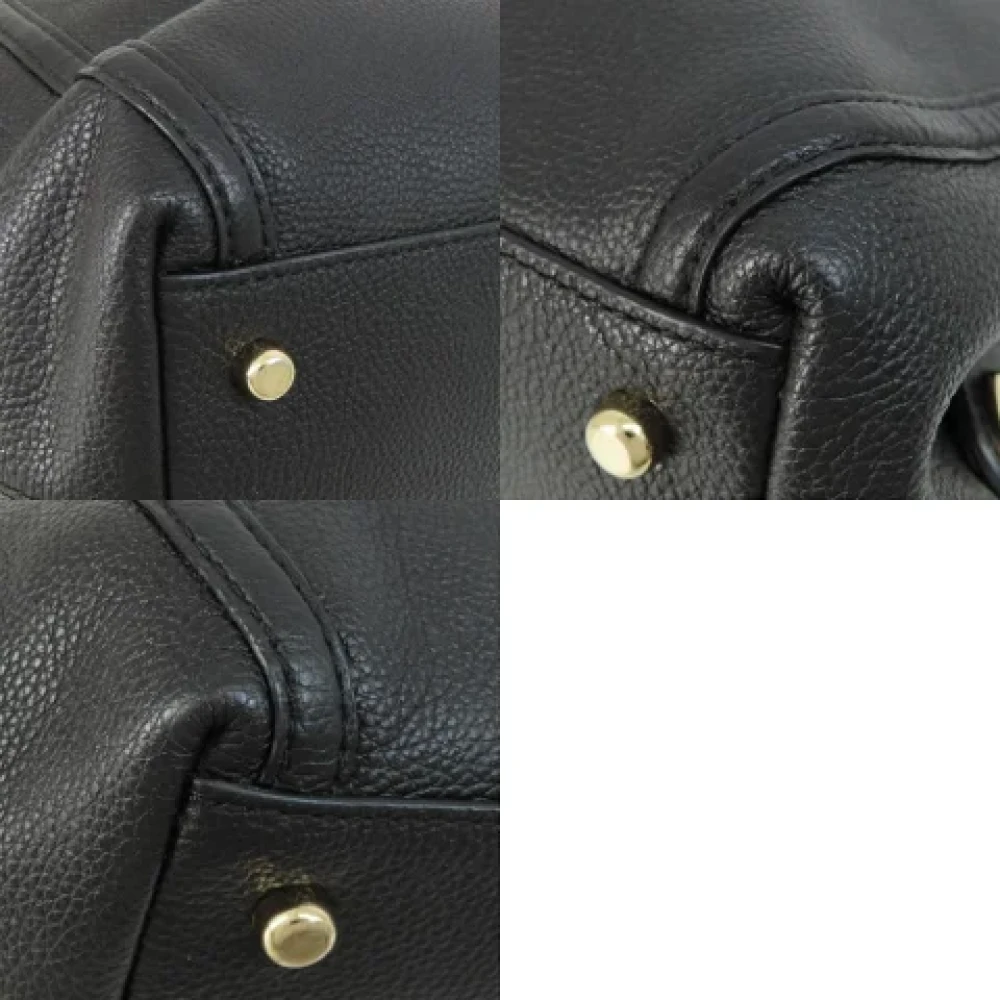 Coach Pre-owned Leather totes Black Dames
