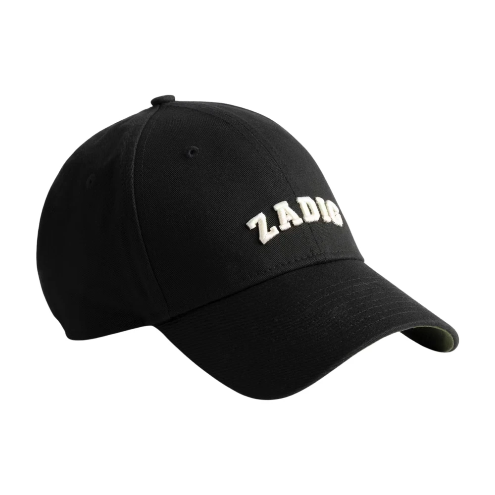 Zadig & Voltaire Women's Black Hats & Caps, One Size, Rock Cap