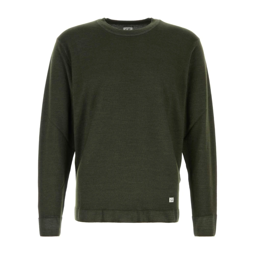 C.P. Company Groene Wollen Trui Green Heren