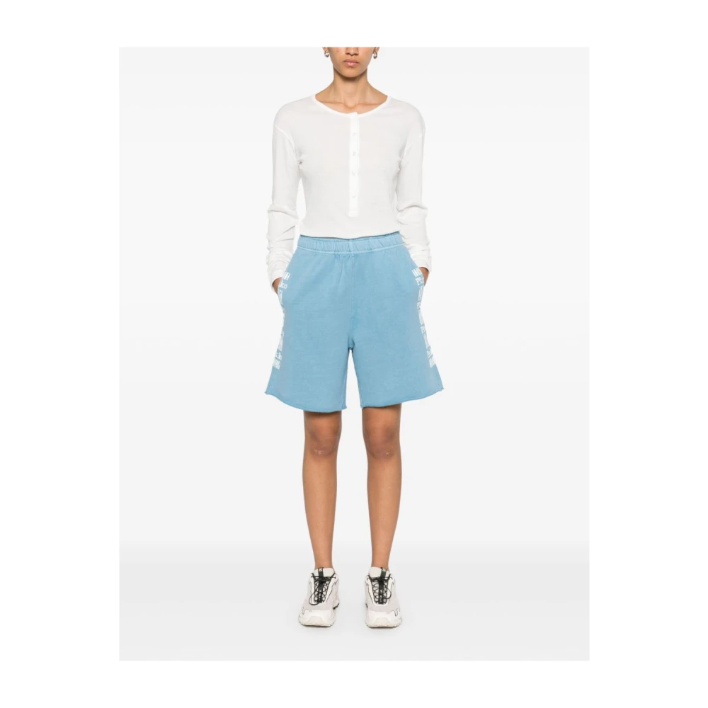 pinko Celeste Bermuda Shorts Blue Dames