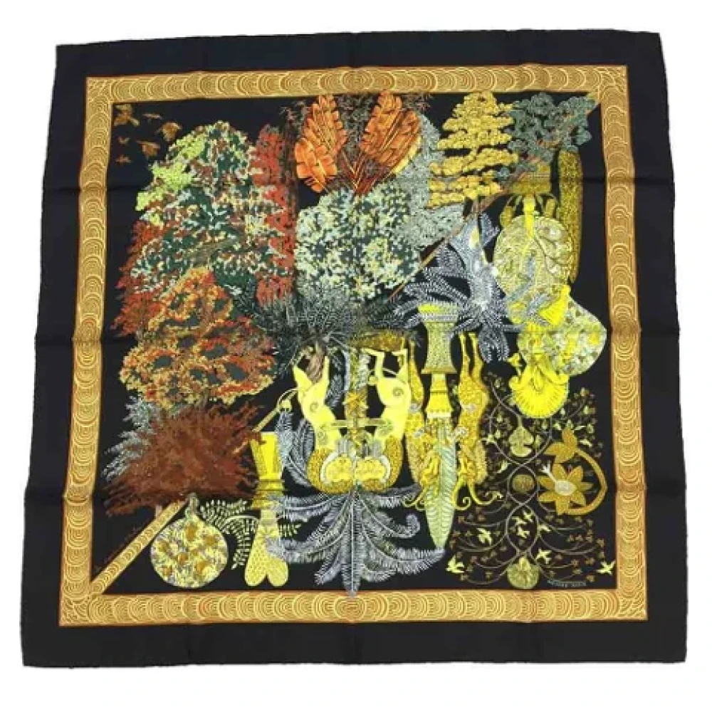 Pre-owned > Pre-owned Accessories > Pre-owned Scarves - - Hermès Vintage - Modalova