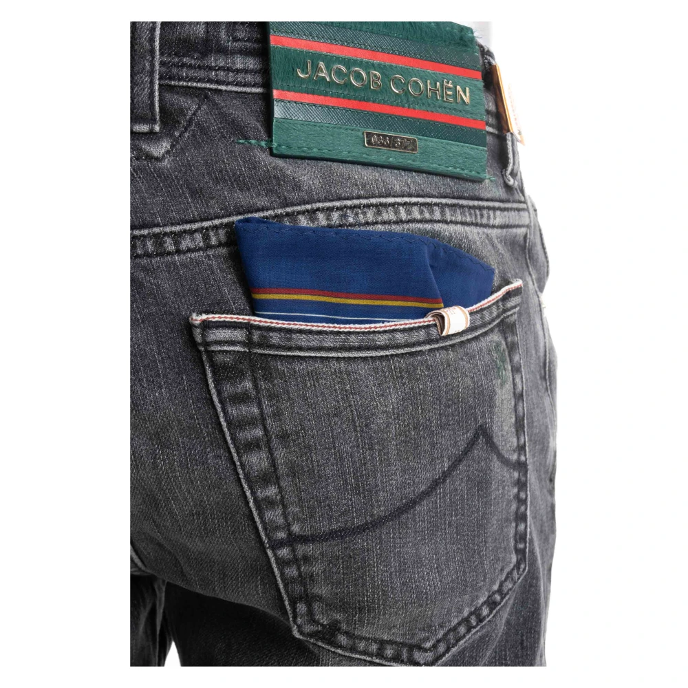 Jacob Cohën Grijze Limited Edition Denim Jeans Gray Heren