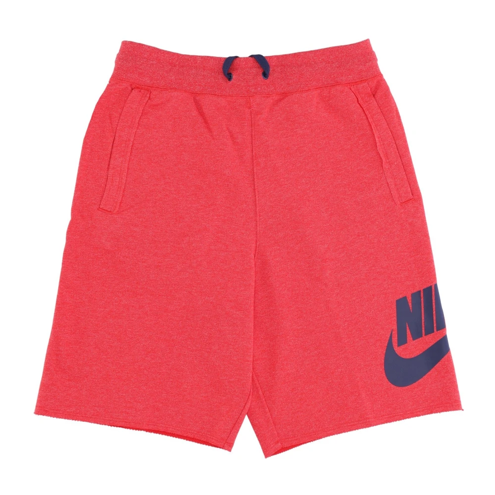 Nike Lichtgewicht Tracksuit Shorts met Zakken Red Heren
