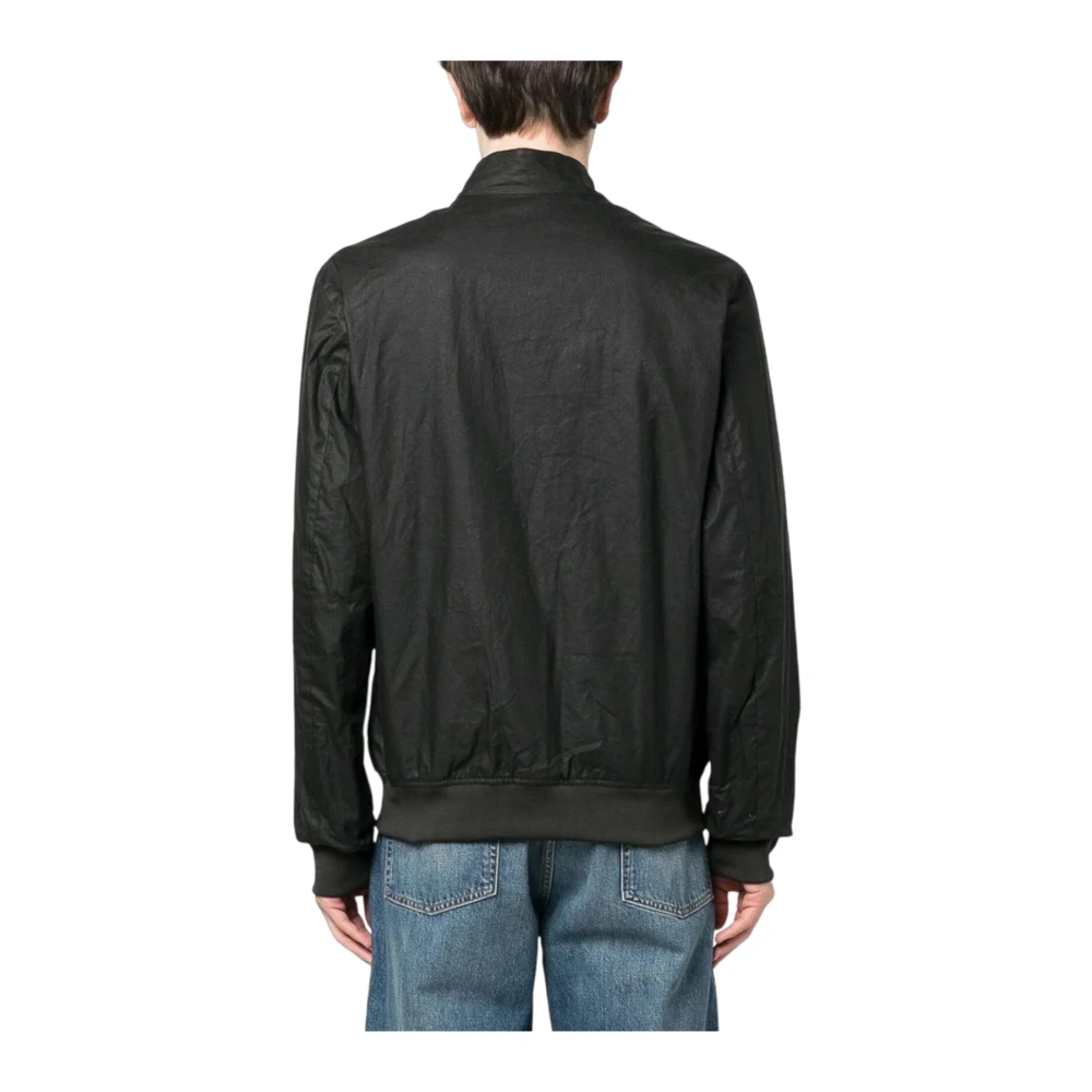 Barbour Zwarte jassen voor internationale stijl Black Heren