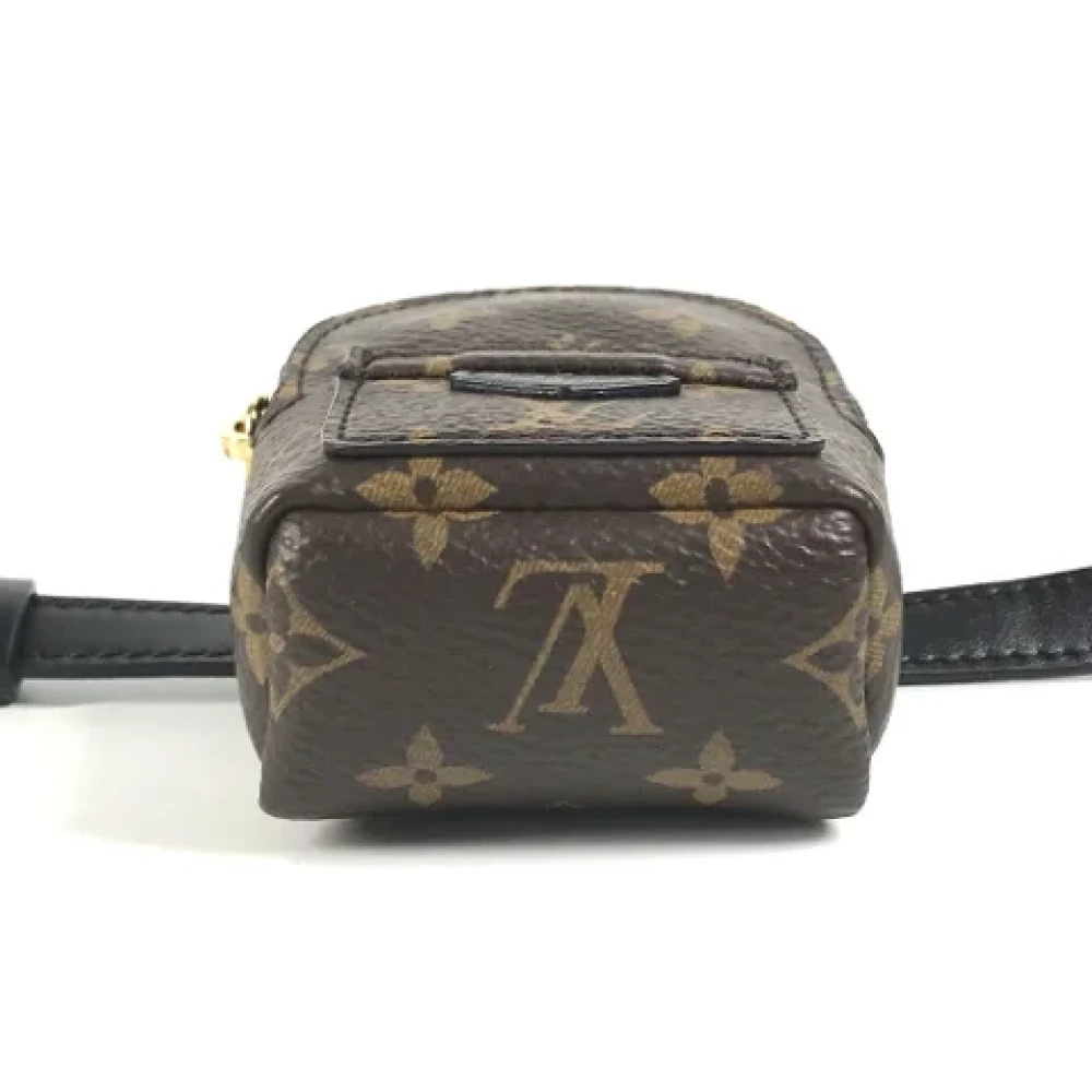 Louis Vuitton Vintage Pre-owned Cotton louis-vuitton-bags Brown Dames