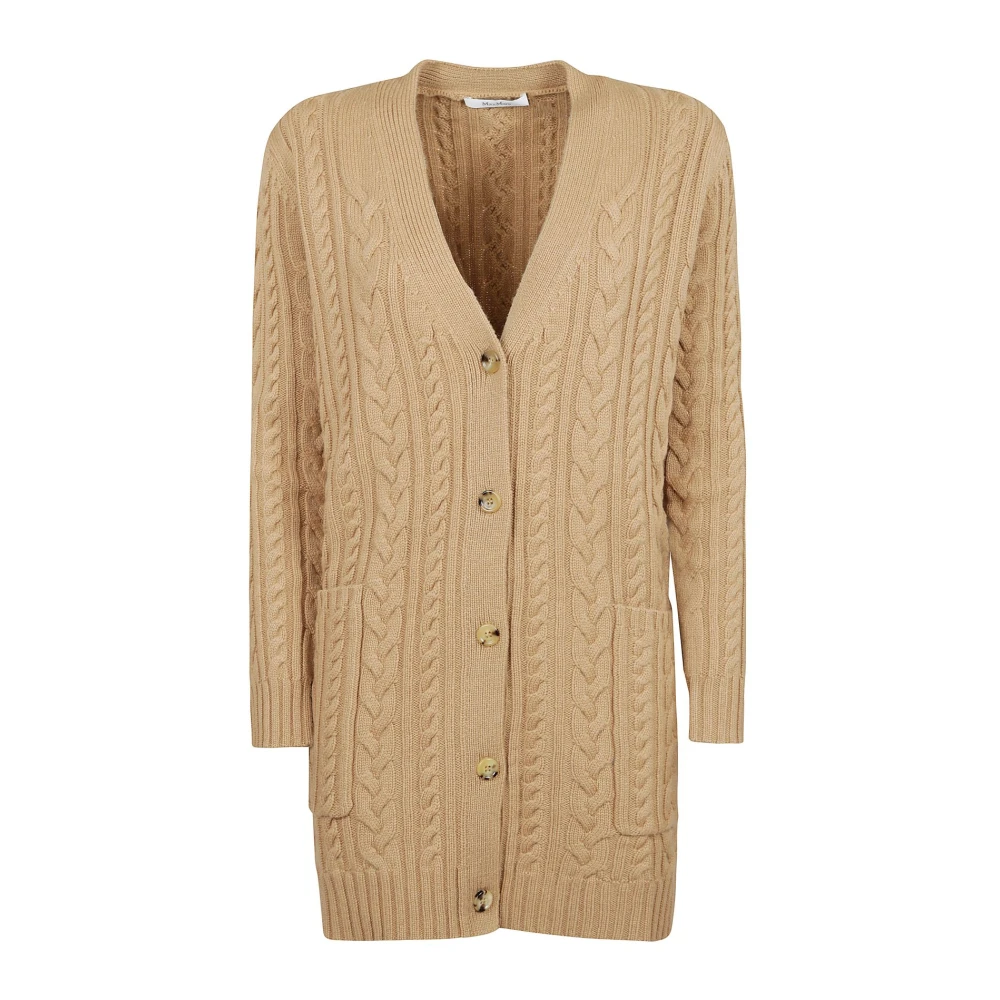 Max Mara Stijlvolle Cardigan voor Vrouwen Brown Dames