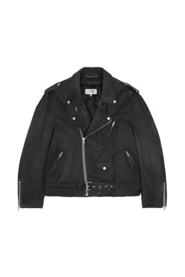 black-zip-fastening-jacket-with-belt