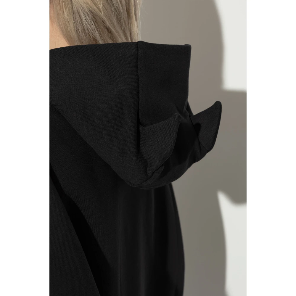 Coperni Capuchonjurk Black Dames