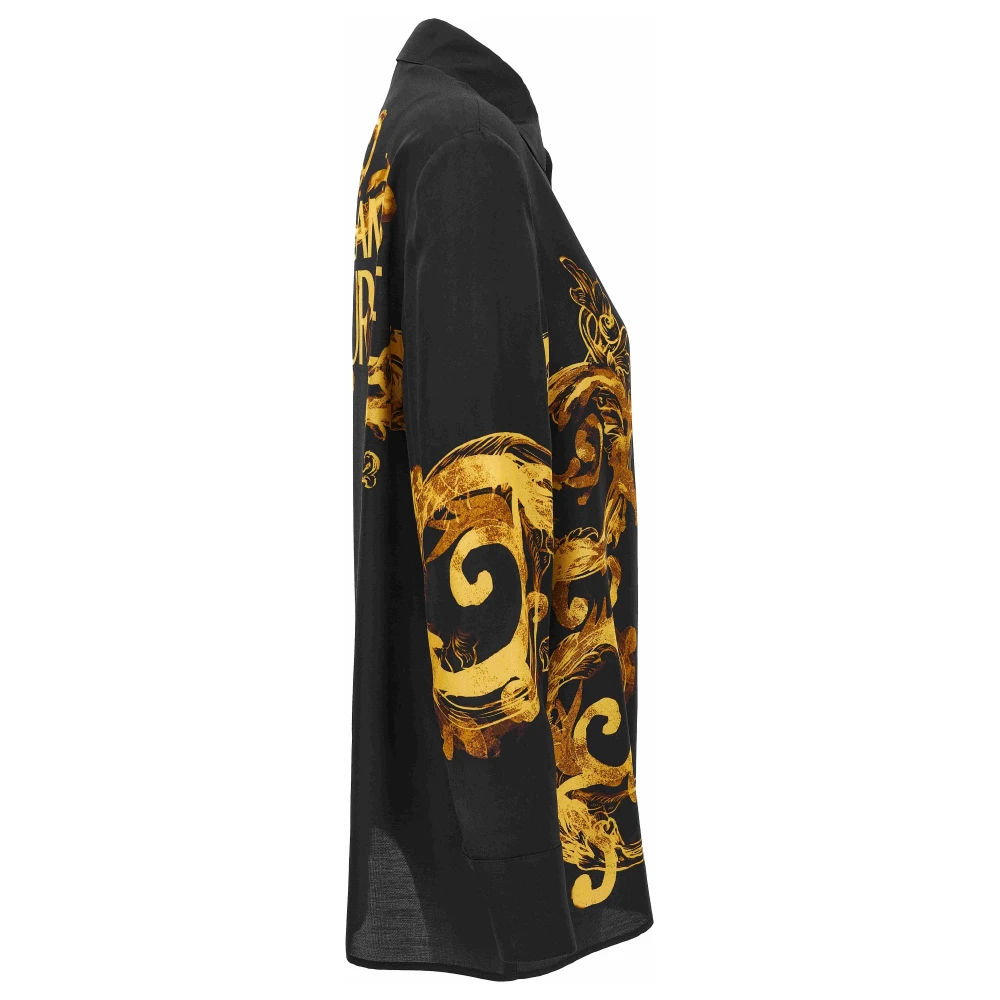 Versace Jeans Couture Overhemden Black Dames