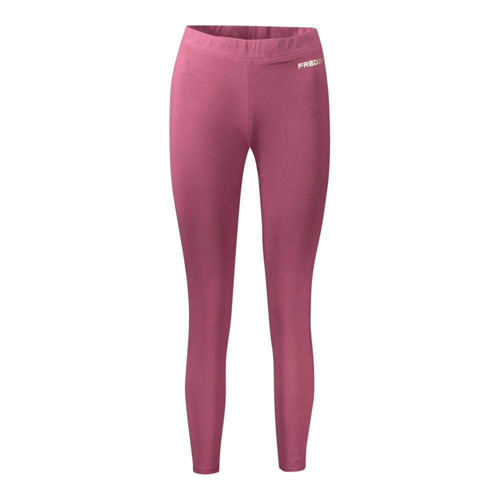 Freddy Vrouw Roze Fitness Dames, S, Katoen, Training Leggings