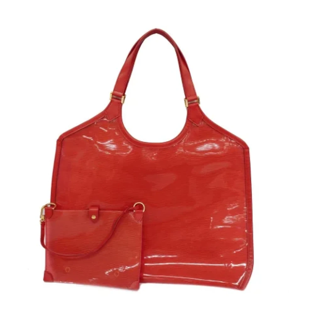 Louis Vuitton Vintage Pre-owned Fabric totes Red Dames