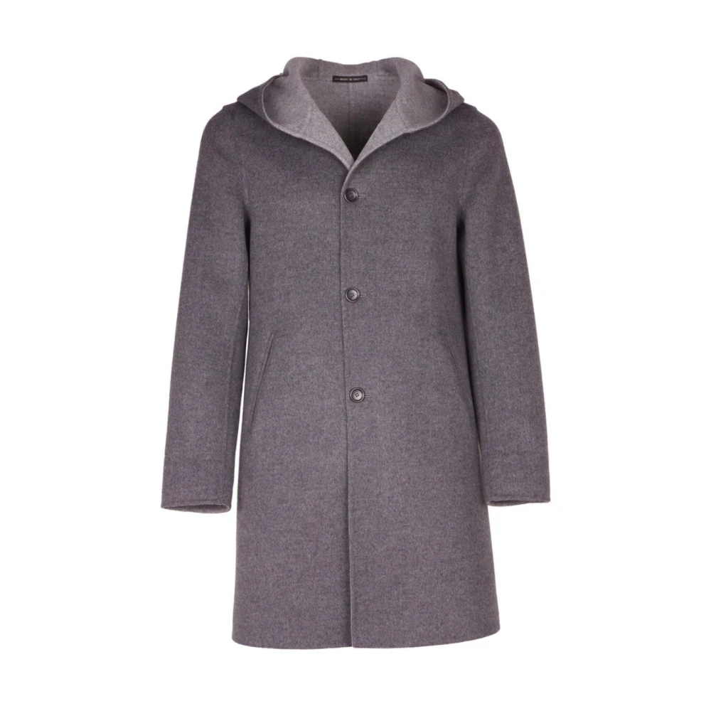 Loro Piana Heren wollen parka 'Capolavoro' Gray Heren